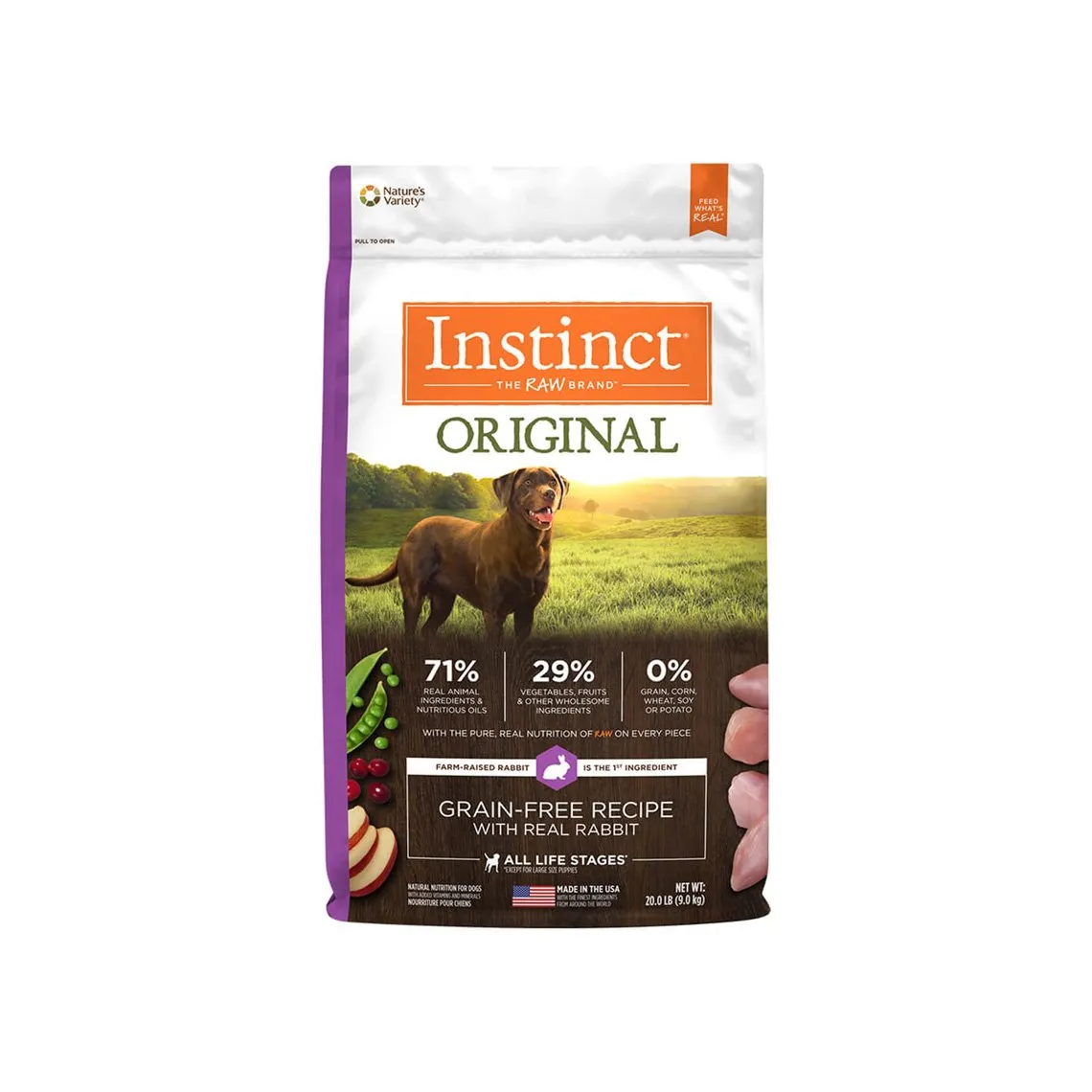 Nature's Variety Grain-Free Instinct Dry Dog Food