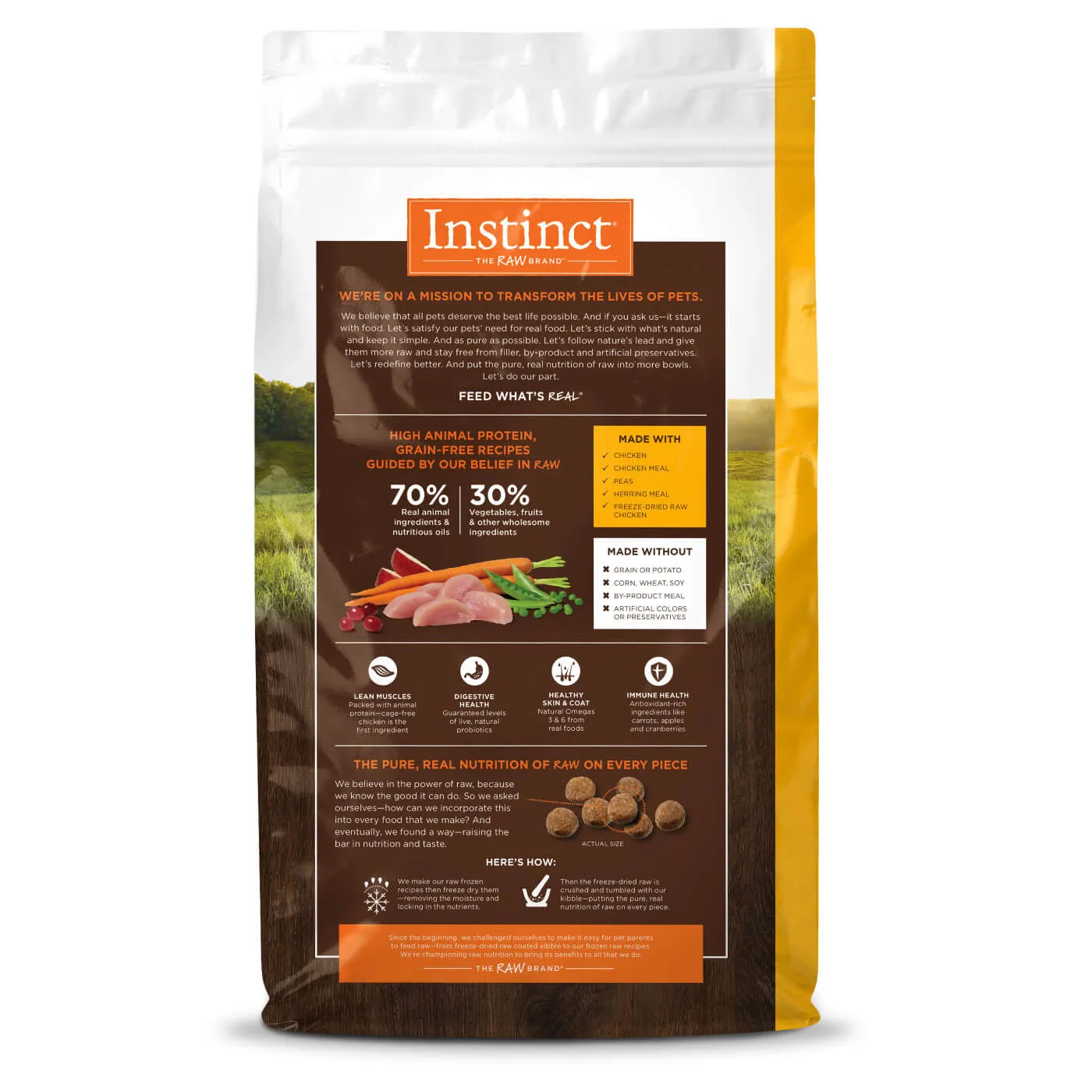 Nature's Variety Grain-Free Instinct Dry Dog Food