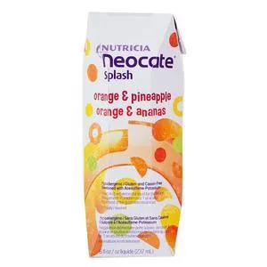 Neocate Splash Amino Acid-Based Formula, Orange-Pineapple Flavor, 8 oz