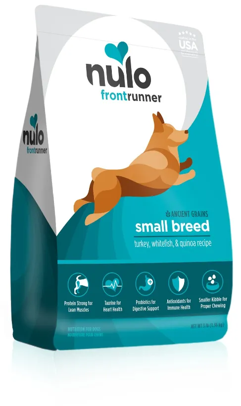 Nulo Front Runner Small Breed Turkey Whitefish & Quinoa