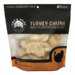 Oma's Pride Turkey Breast Chunks Freeze-Dried Dog & Cat Food