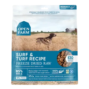 Open Farm Grain-Free Freeze Dried Raw Surf & Turf Dog Food