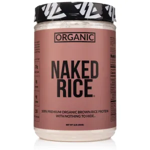 Organic Brown Rice Protein Powder 1lb | Naked Rice - 1lb