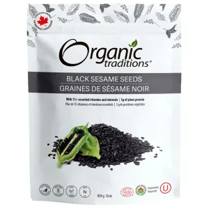 Organic Traditions Black Sesame Seeds 454g