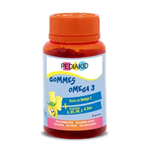 PEDIAKID OMEGA 3 chewing bears 60 pieces