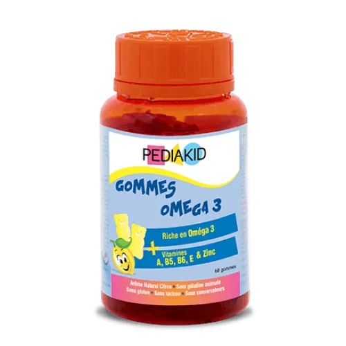 PEDIAKID OMEGA 3 chewing bears 60 pieces