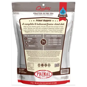 Primal Nuggets Venison Formula Freeze-Dried Dog Food