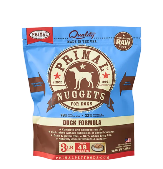 Primal Raw Frozen Duck Formula