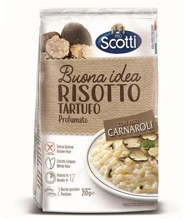 Scotti Risotto Tartufo With Carnaroli Rice And Truffles 210gr 7.4oz