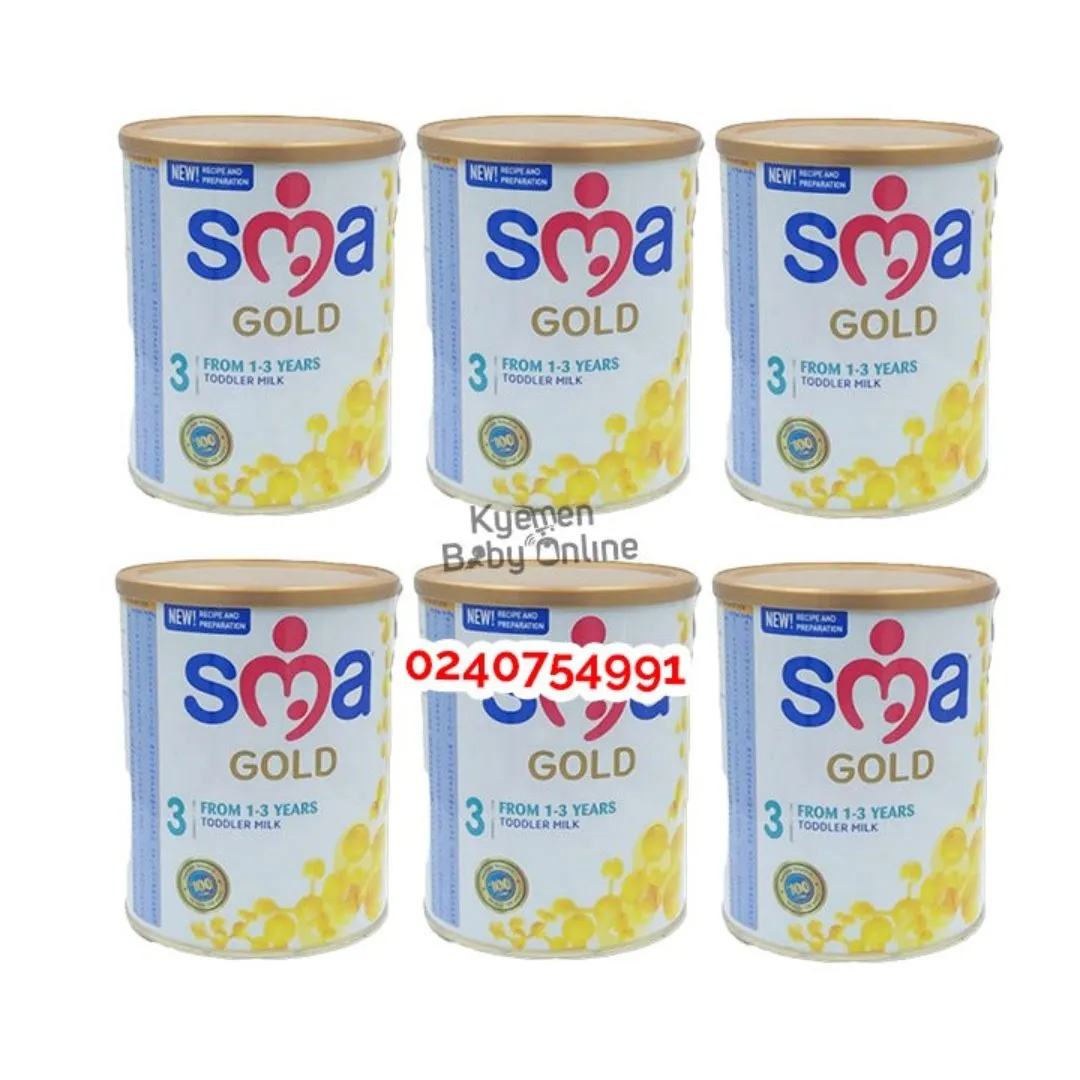 'SMA Gold 1, 2 & 3 (400g) 0m 