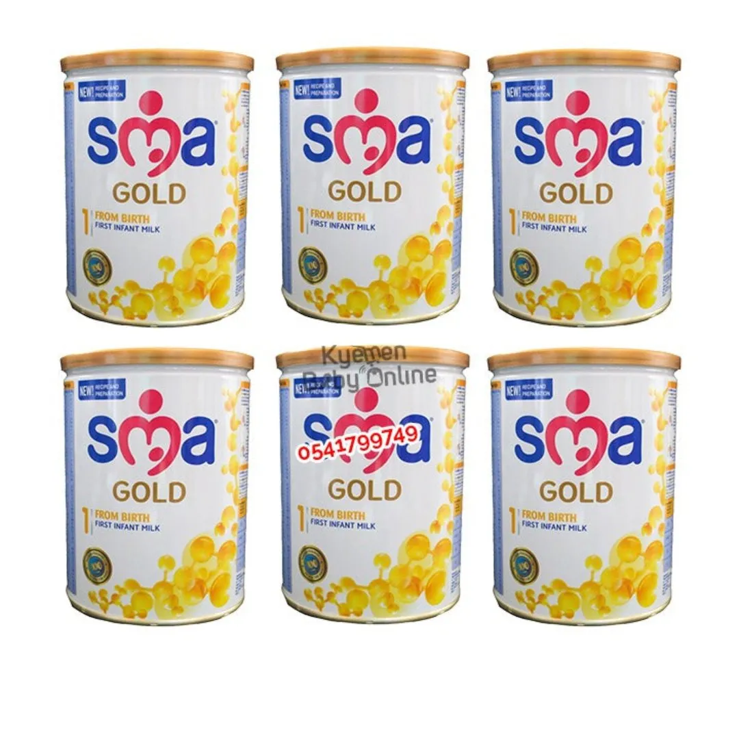 'SMA Gold 1, 2 & 3 (400g) 0m 