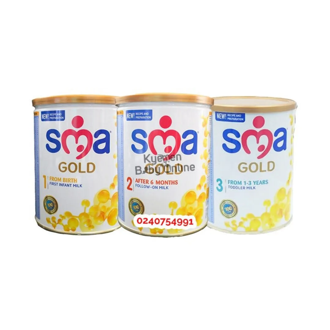 'SMA Gold 1, 2 & 3 (400g) 0m 