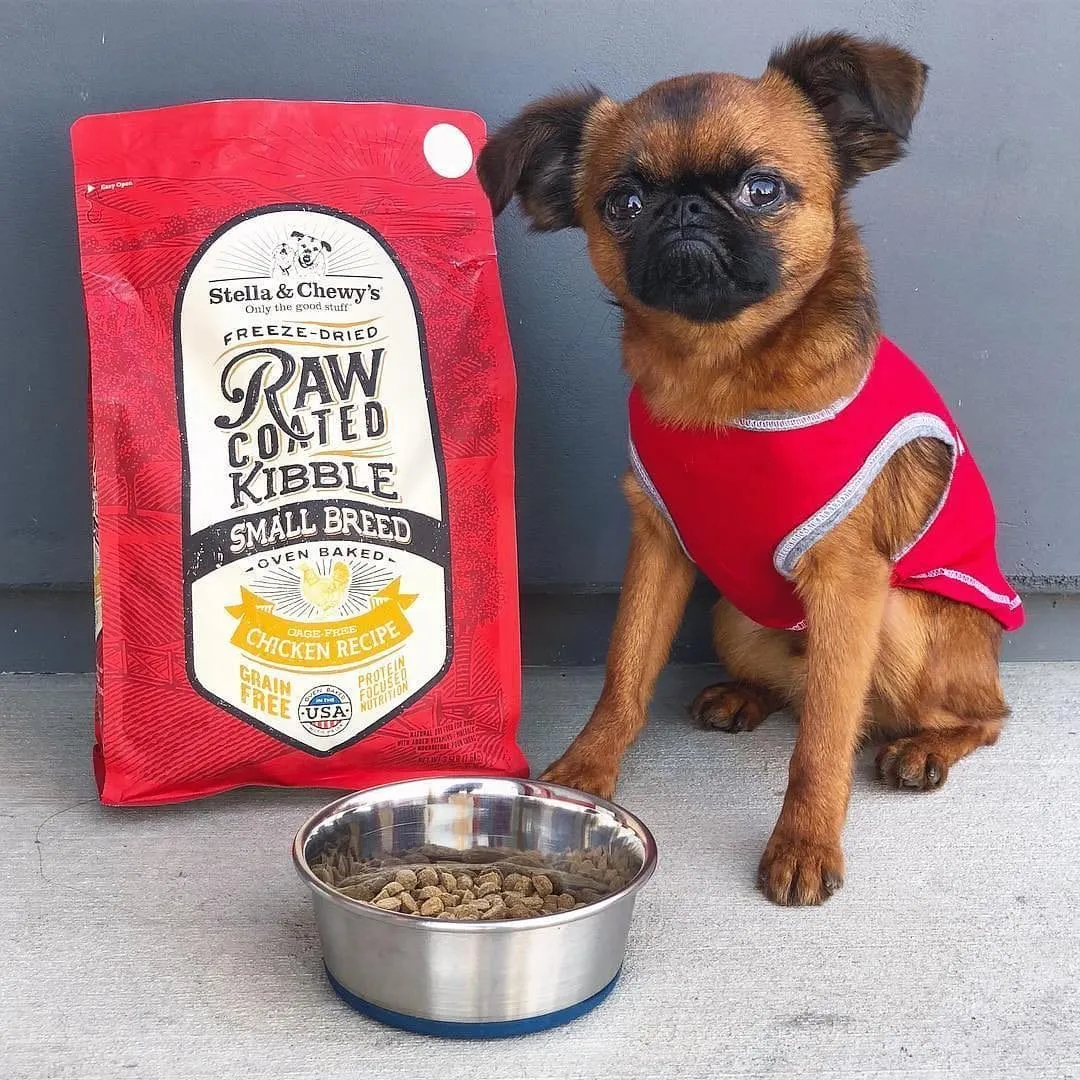 Stella & Chewy's Cage-Free Chicken Recipe Small Breed Raw Coated Baked Kibble Dog Food