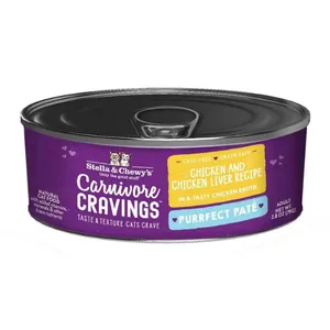 Stella & Chewy's Carnivore Cravings Pate Chicken & Liver Recipe Cat Food