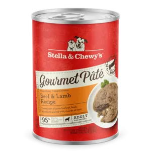 Stella & Chewy's Dog Gourmet Pate Beef & Lamb Recipe 12.5oz