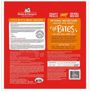 Stella & Chewy's Itty Bitty Beef Lil' Bites Freeze-Dried Dog Food 7 oz