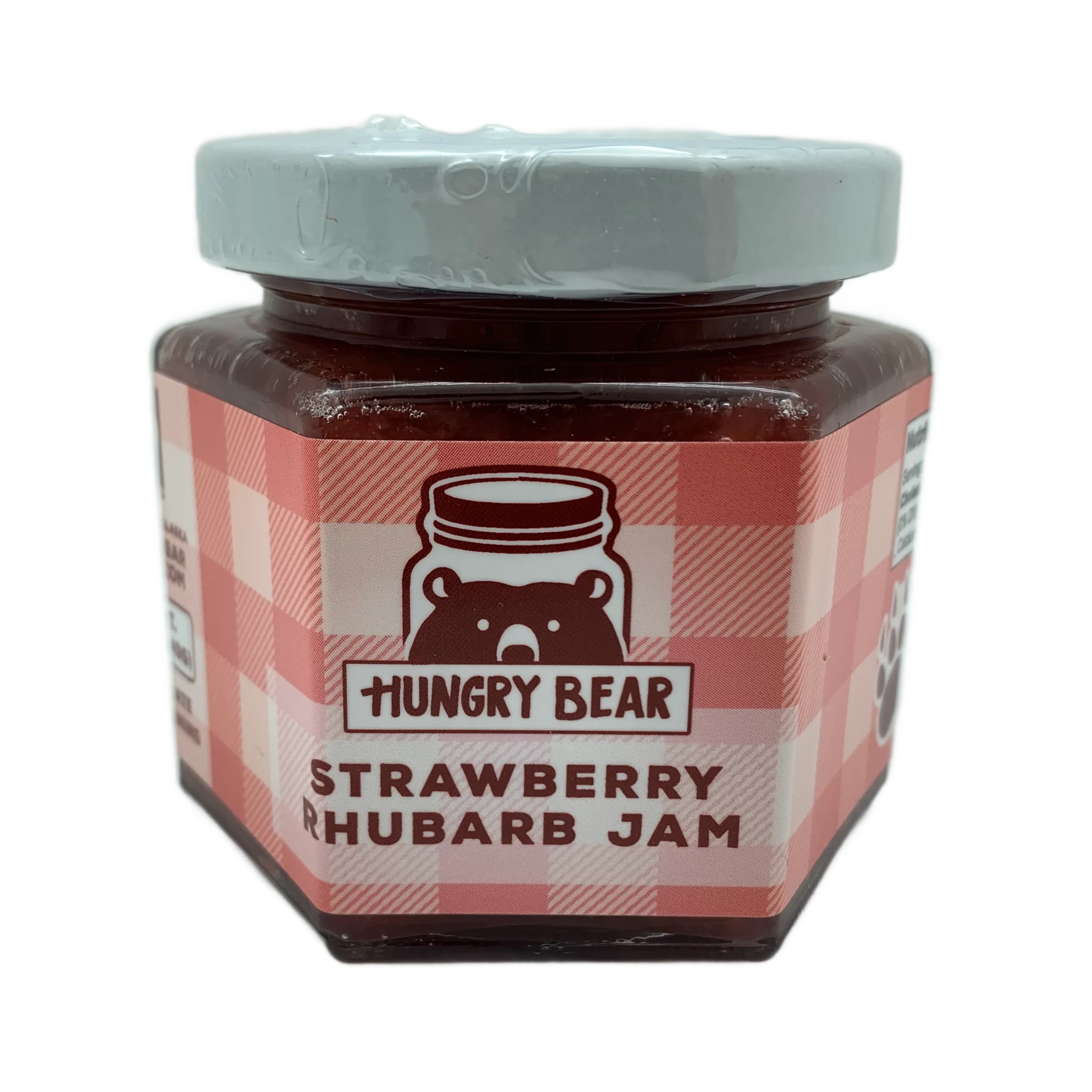 Strawberry Rhubarb Jam 4 oz