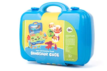 Super Soft Modeling Dough Kit - Dinosaur Case