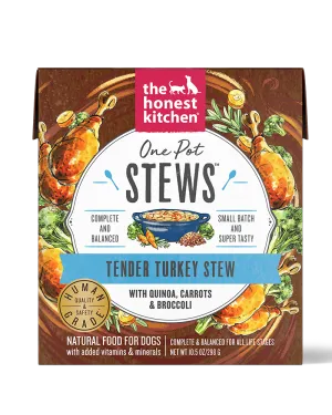 The Honest Kitchen One Pot Stew - Tender Turkey Wet Dog Food 10.5oz