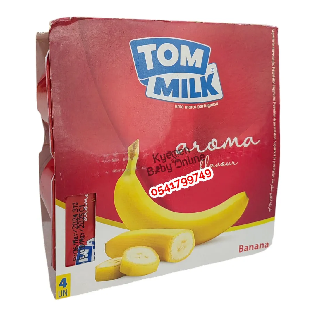 Toms Banana Flavored Yogurt, 125g