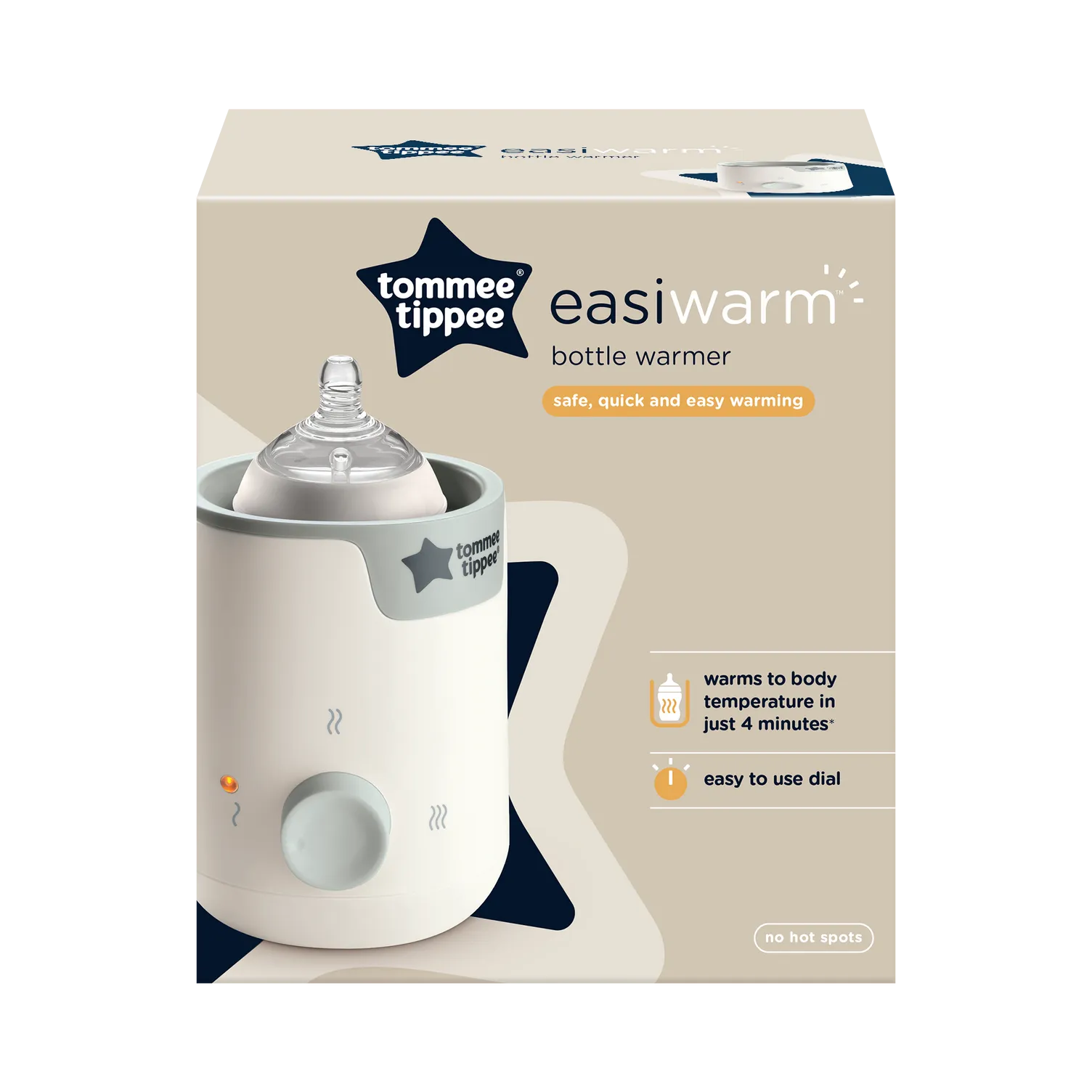 Tommee Tippee Easi-Warm Electric Bottle and Food Warmer - UK Plug