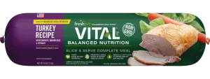 VITAL® BALANCED NUTRITION TURKEY RECIPE WITH PEAS, CARROTS & BROWN RICE FOR DOGS