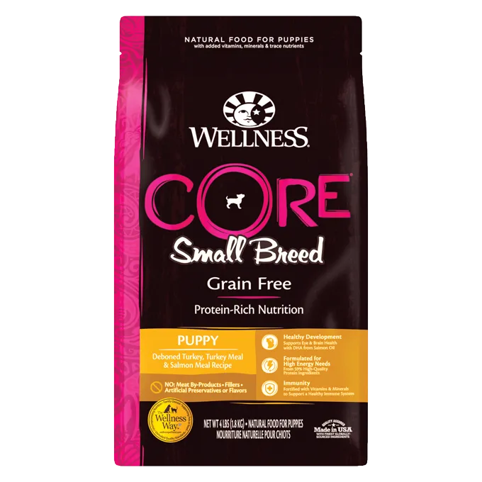 Wellness Dog Core Small Breed Puppy 4lb