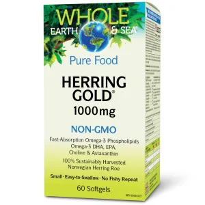 Whole Earth & Sea Herring Gold 1000mg 60s