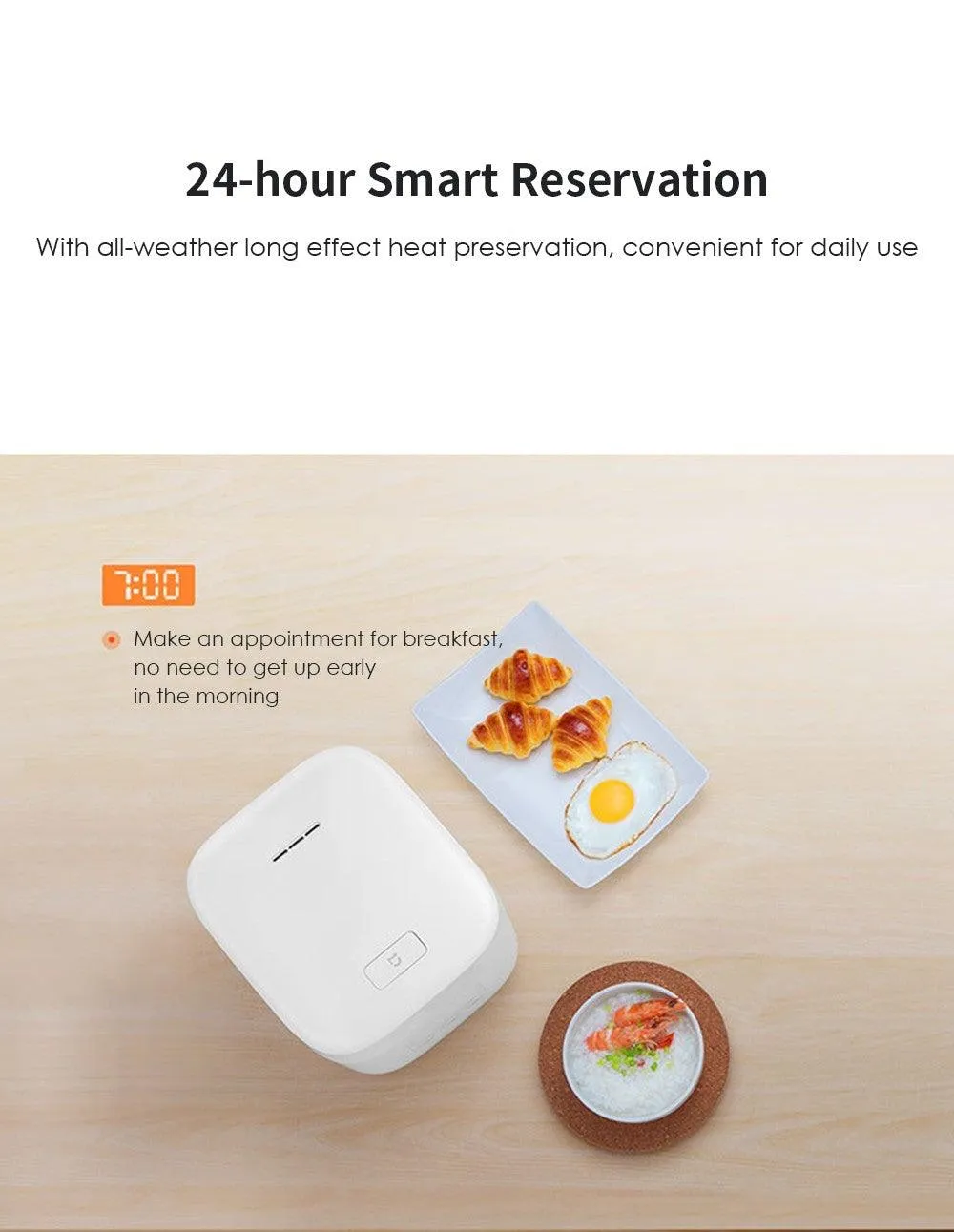 Xiaomi MIJIA Mini APP Controlled Electric Rice Cooker