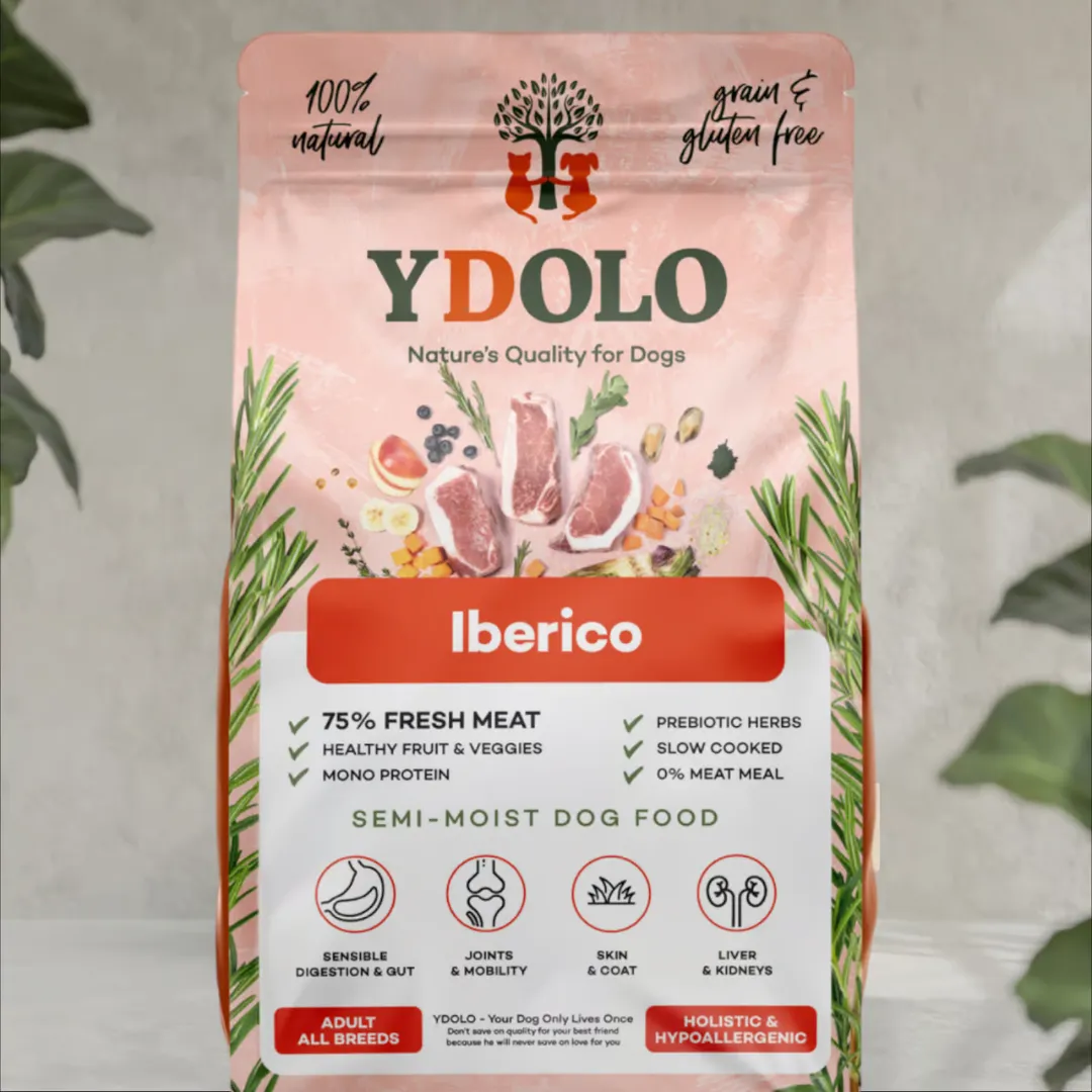 Ydolo Iberico Pork Semi Moist Cold Pressed Dog Food