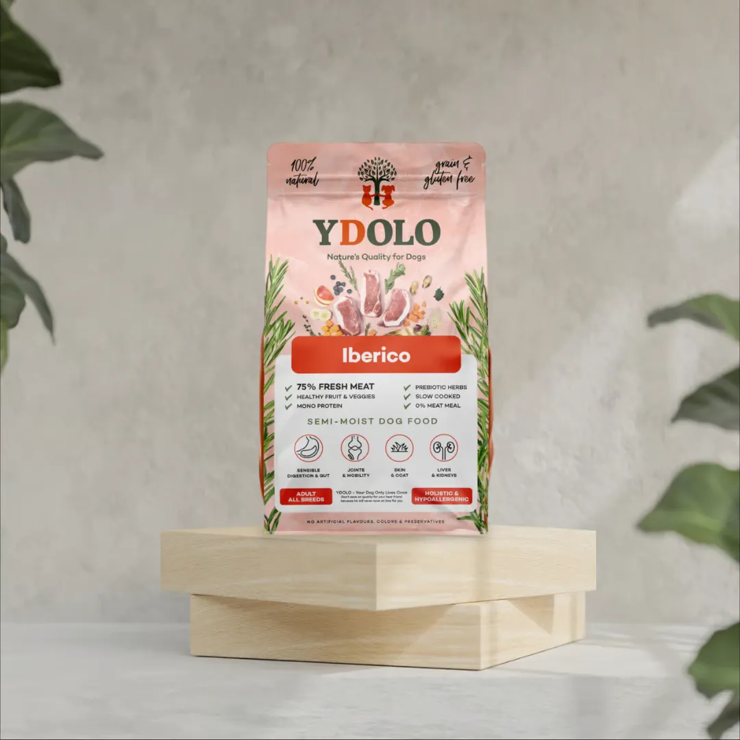 Ydolo Iberico Pork Semi Moist Cold Pressed Dog Food