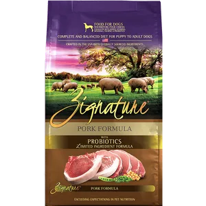 Zignature Pork Limited Ingredient Formula Dry Dog Food