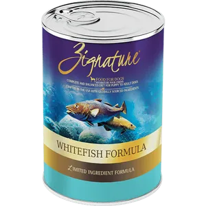 Zignature Whitefish Limited Ingredient Formula Canned Dog Food 13oz